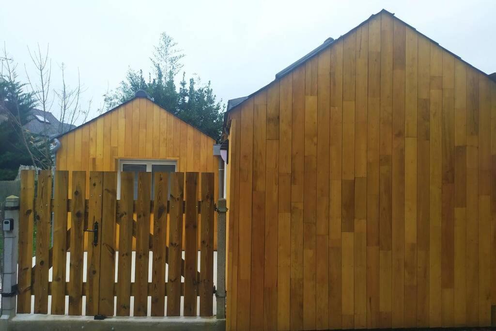 Chalet Avec Jardin Proche Du Mont Saint Michel 뽕또흑송 외부 사진